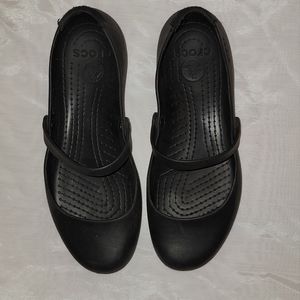 CROCS Black Mary Jane Casual Shoes